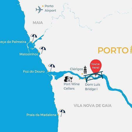 Santa Catarina Modern Flat Apartment Porto Ngoại thất bức ảnh